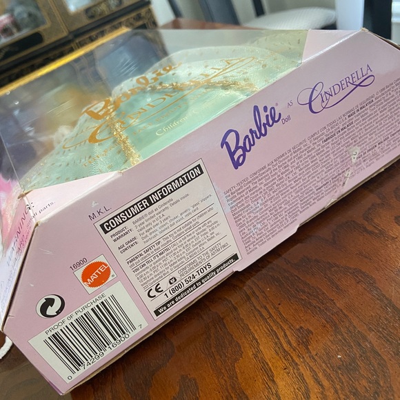 Barbie collectible Cinderella Doll Children's Series 1996 collector edit… - Picture 6 of 8